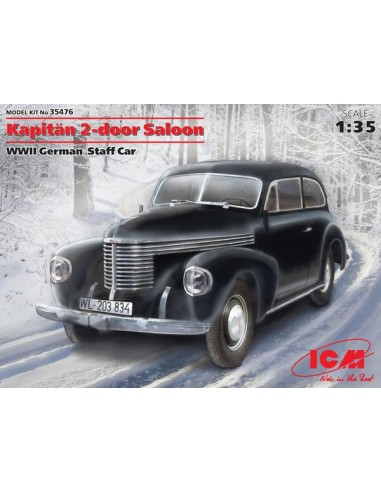 Kapitän 2-door Saloon, WWII German Staff Car