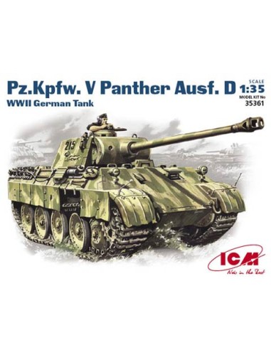 Pz.Kpfw.V Panther Ausf.D German WW2 Tank