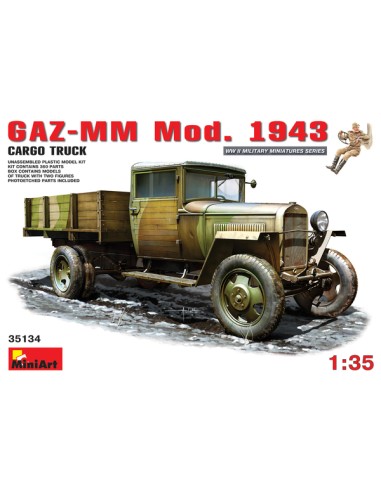 Soviet GAZ-MM Mod.1943 Cargo Truck