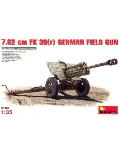 7.62 cm. FK 39(r) German Field Gun