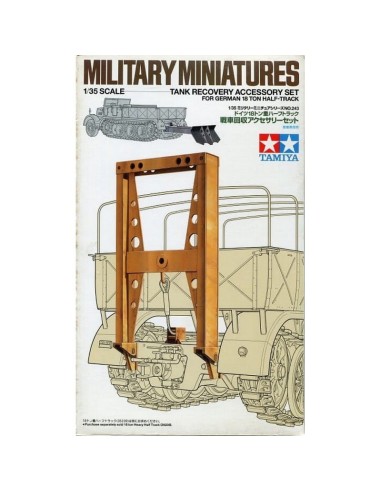 Tank Recovery Accessory Set for Half-Track FAMO