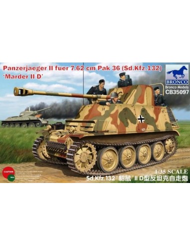 Panzerjaeger II fuer 7.62 cm PaK 36 (Sd.Kfz. 132) Marder II D