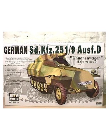 German Sd.Kfz.251/9 Ausf.D Kanonenwagen (late version)