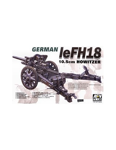 German leFH18 10.5cm Howitzer