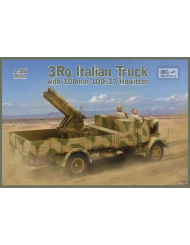 3Ro Italian Truck with 100 mm 100/17 Howitzer