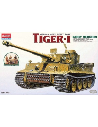 Pz.Kpfw.VI Tiger I early version w/figurines