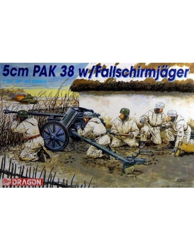 5cm PAK 38 w/FALLSCHIRMJÄGER