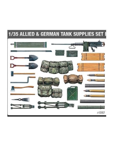 ALIED & GERMAN TANK SUPPLIES SET I