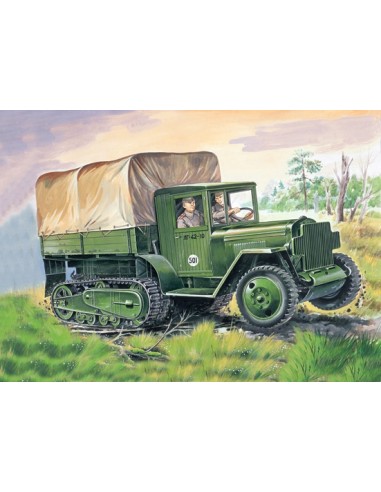 ZIS-42 military half-track