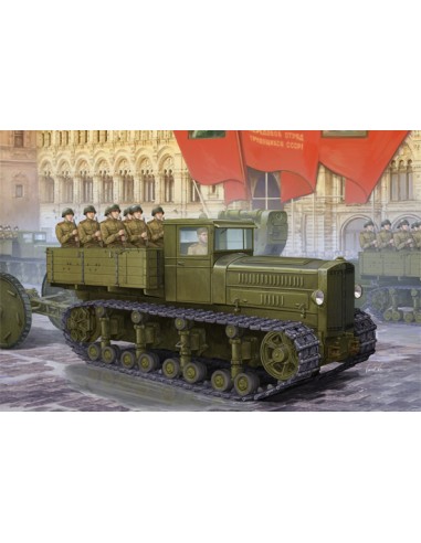 Soviet Heavy Tractor Komintern artillery