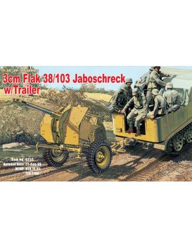 3CM FLAK 38/103 JABOSCHRECK W/TRAILER