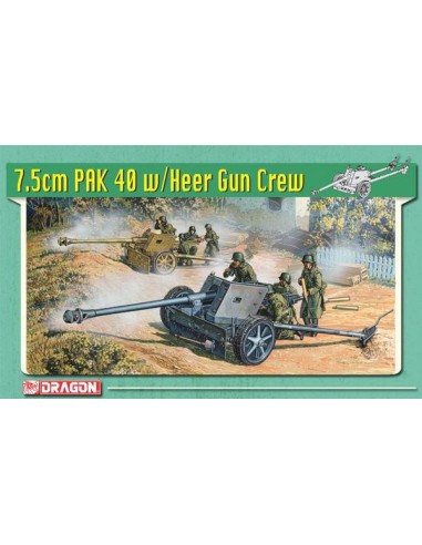 7.5cm PAK 40 w/Heer Gun Crew