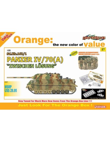 Jagdpanzer IV L/70(A) + Volksgrenadiers Figure Set (Orange)