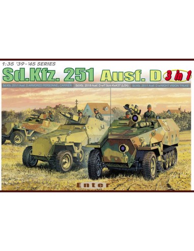 Sd.Kfz. 251 Half track (3 in 1 kit)