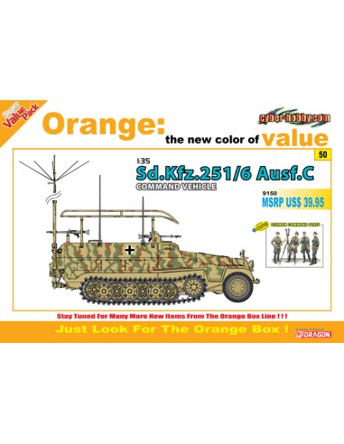 Sd.Kfz.251/6 Ausf.C Command Vehicle (Orange)