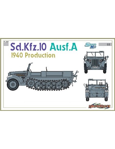 Sd.Kfz.10 Ausf.A 1940 PRODUCTION (Smart Kit)