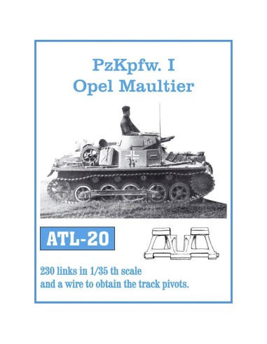 1/35 Orugas metálicas PzKpfw. I Opel Maultier