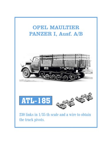 1/35 Orugas metálicas Opel Maultier / Panzer I, Ausf. A/B