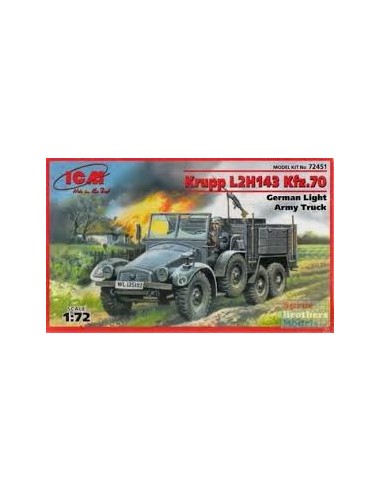 Krupp L2h143 Kfz.70 German Light Army Truck