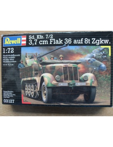 SD.KFZ 7/2 8T HALF TRACK 37MM