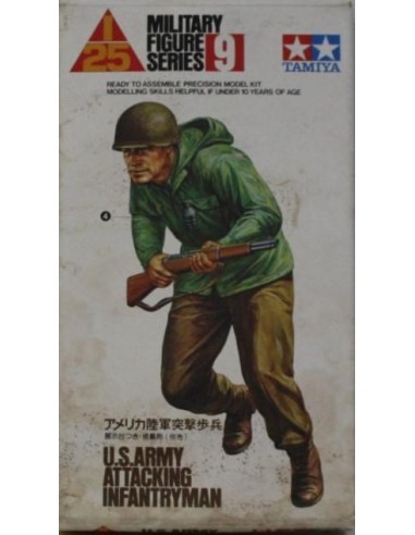 U.S. ARMY ATTACKING INFANTRYMAN   1/25