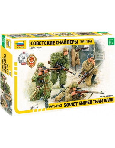 SOVIET SNIPER TEAM WWII