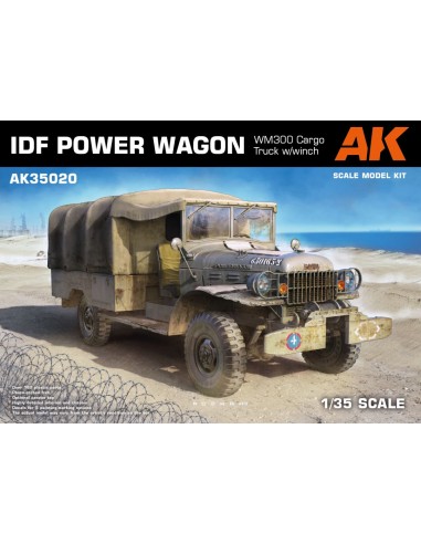 IDF Power Wagon - WM300 Cargo Truck With Winch