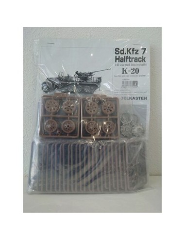 CADENAS PARA SD.KFZ 7 HALFTRACK  PLASTIC TRACK LINKS