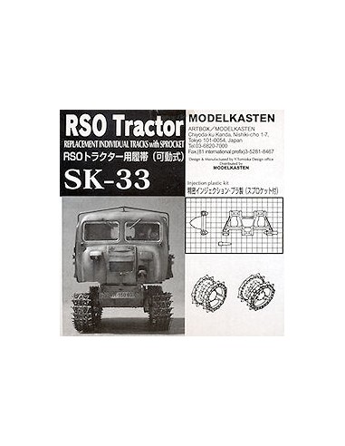 CADENAS PARA RSO TRACTOR  PLASTIC TRACK LINKS