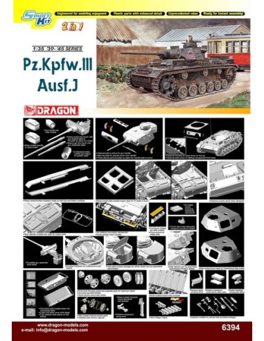 Pz.Kpw.III Ausf.J (2in1) LEER DESCRIPCION