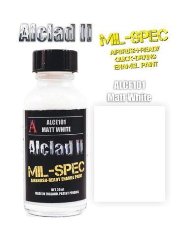 ALCLAD II MIL-SPEC ALC-E101 MATT WHITE