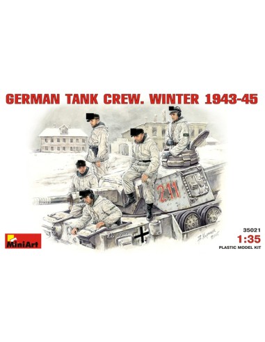 German Tank Crew Winter 1943-45 LEER DESCRIPCION