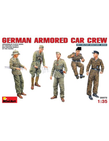 GERMAN ARMORED CAR CREW  LEER DESCRIPCION