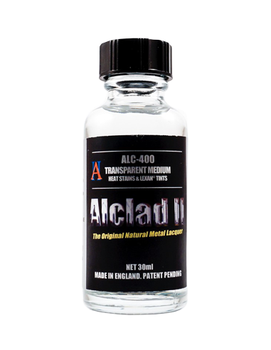 ALCLAD II ALC-400 TRANSPARENT MEDIUM - HEAT STAINS & LEXAN TINTS