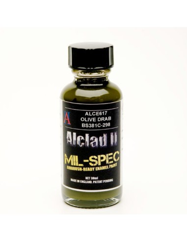 ALCLAD II MIL-SPEC ALC-E617 OLIVE DRAB (BS381C-298)