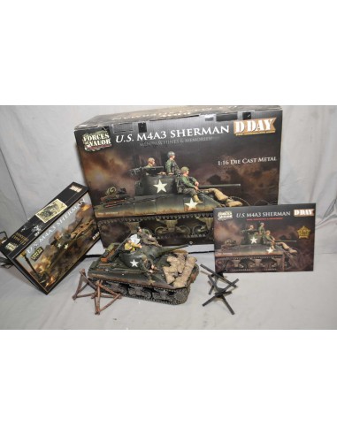 FORCES OF VALOR U.S. M4A3 SHERMAN 1/16