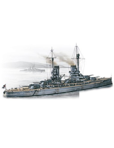 WWI German battleship König model kit