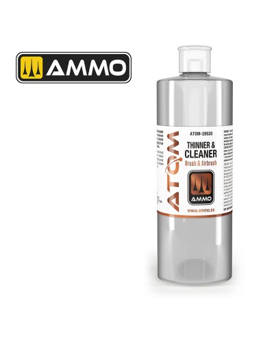 ATOM THINNER AND CLEANER / DILUYENTE Y LIMPIADOR (400ml)