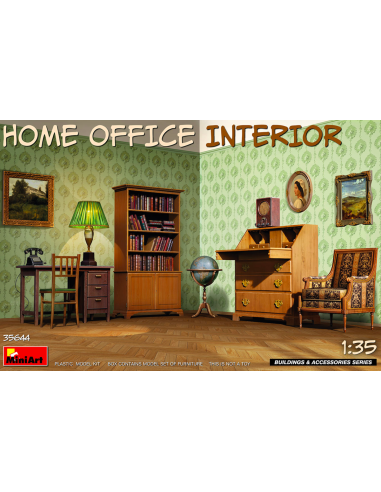 Home Office Interior Building & Accessories Series