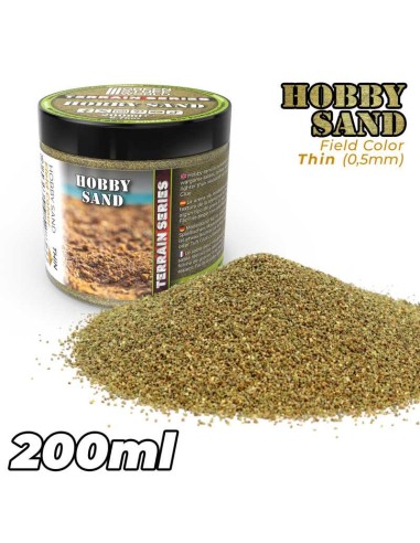 ARENA MODELISMO FINA 200ML - FIELD SAND