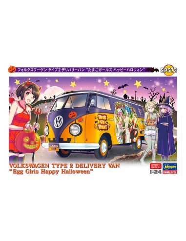 Volkswagen Type 2 Delivery Van «Egg Girls Happy Halloween»