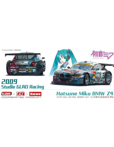 Hatsune Miku BMW Z4 2009 Studie Glad Racing GT3