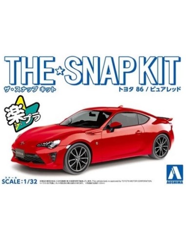 Toyota 86 (Pure Red) - SNAP KIT