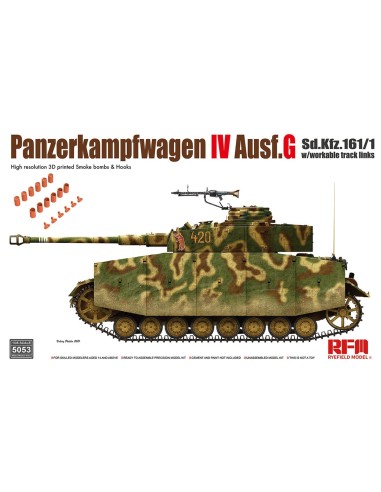 Panzerkampfwagen IV Ausf.G Sd.Kfz.161/1 w/workable track links LEER DESCRIPCION