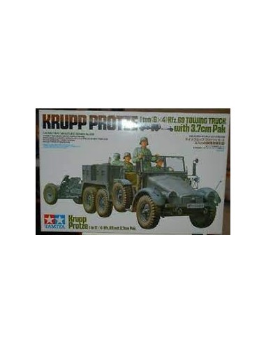 Krupp Protze 1 ton (6x4) Kfz.69 Towing Truck with 3.7cm Pak