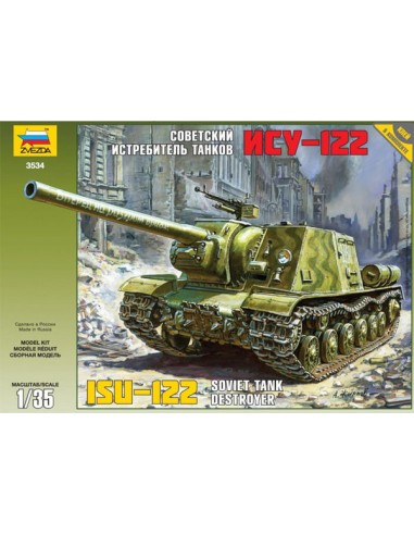 ISU-122 Soviet self-propelled gun