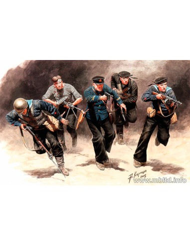 Soviet Marines, Attack, 1941-1942. Eastern Front Battle Series, Kit No. 3