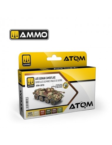 ATOM Set Camuflajes Alemanes Finales de Guerra