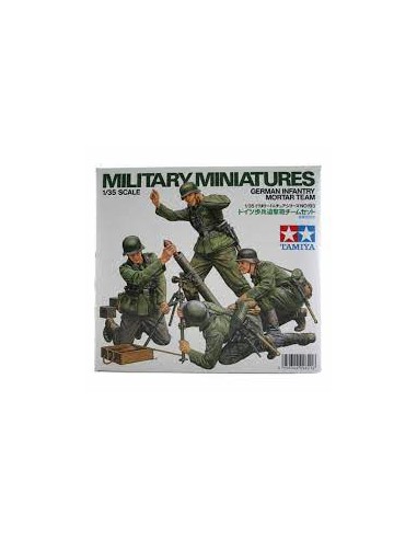 German Infantry Mortar Team Set