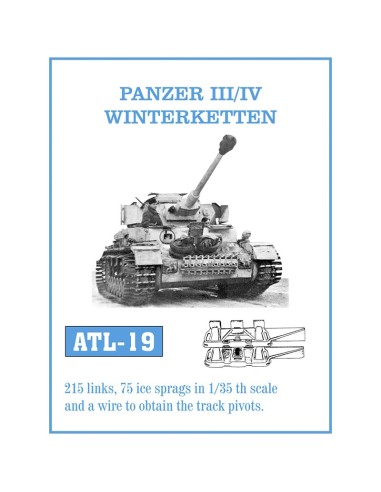 1/35 ORUGAS METÁLICAS PANZER III/IV WINTERKETTEN